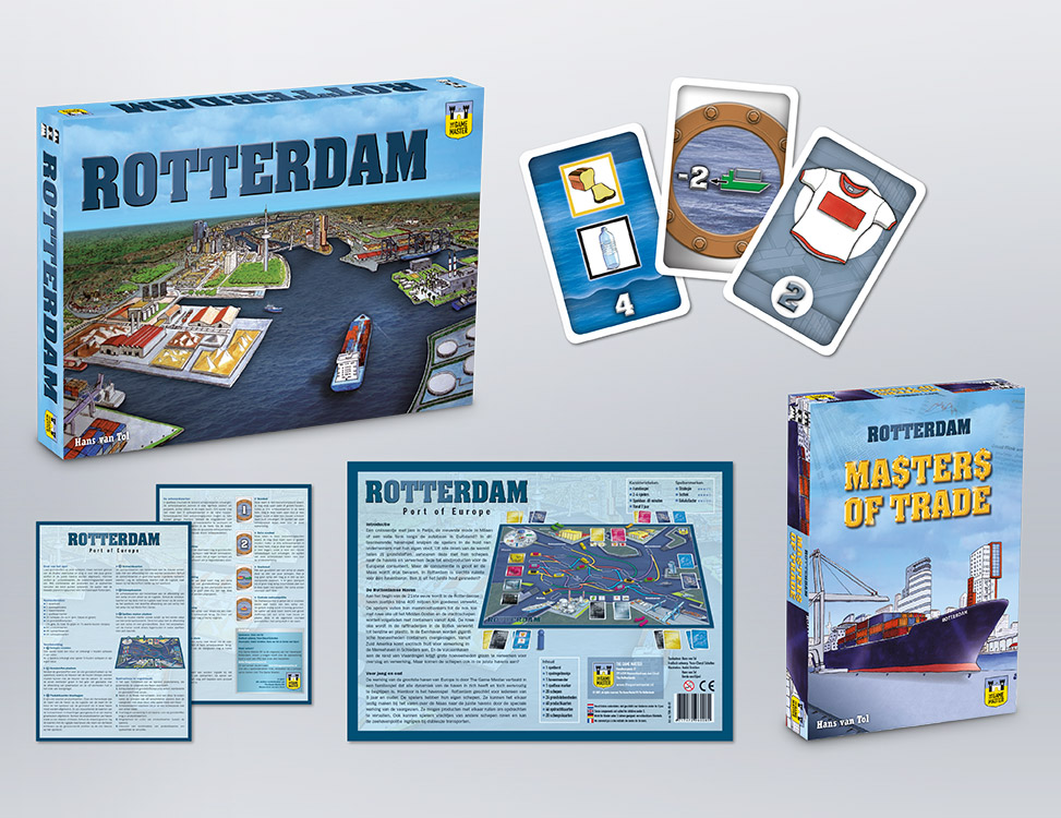 IndionDesign bordspellen Rotterdam & Masters of Trade